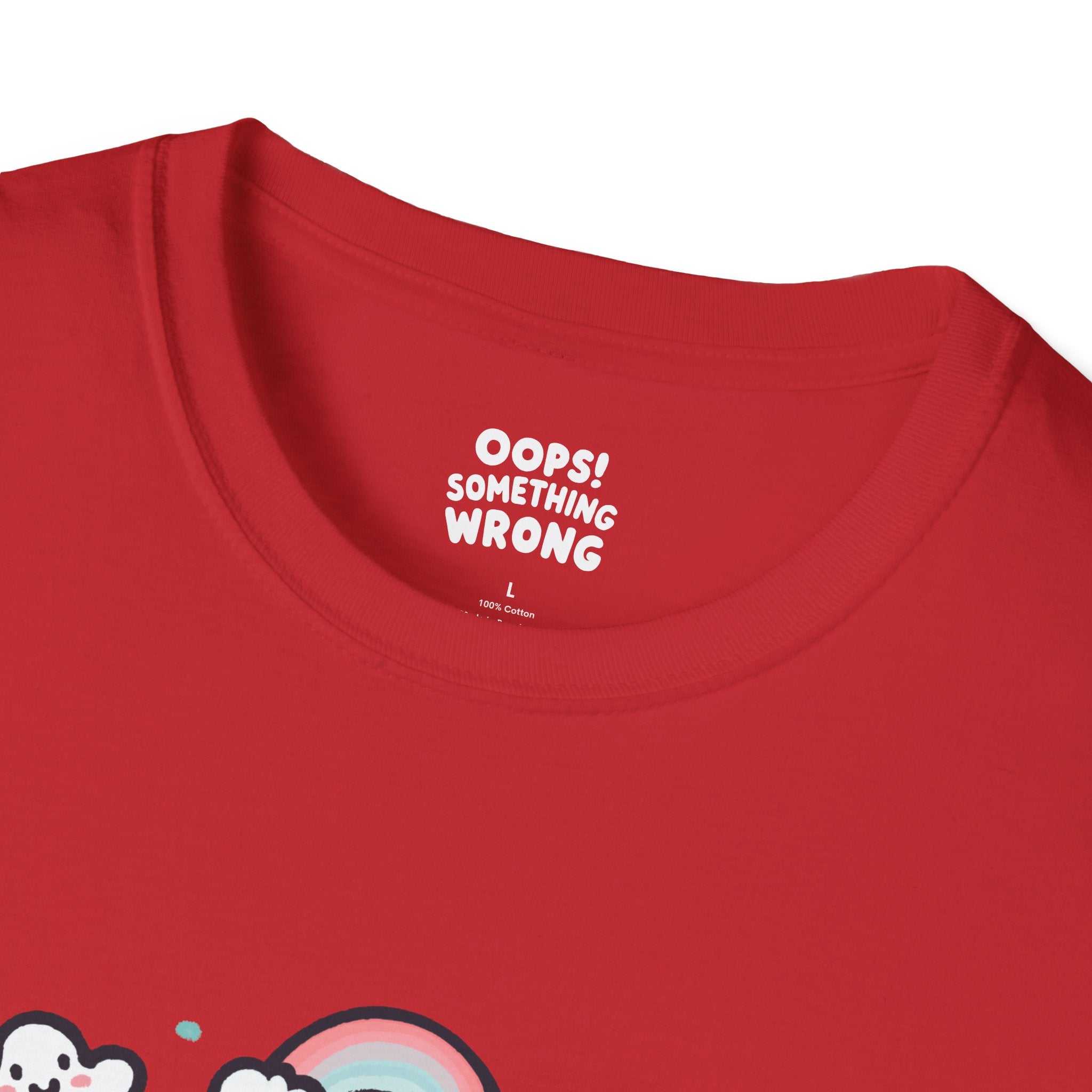 Oops! Something Wrong – Curious Minds Tee – Adult Unisex Softstyle👕