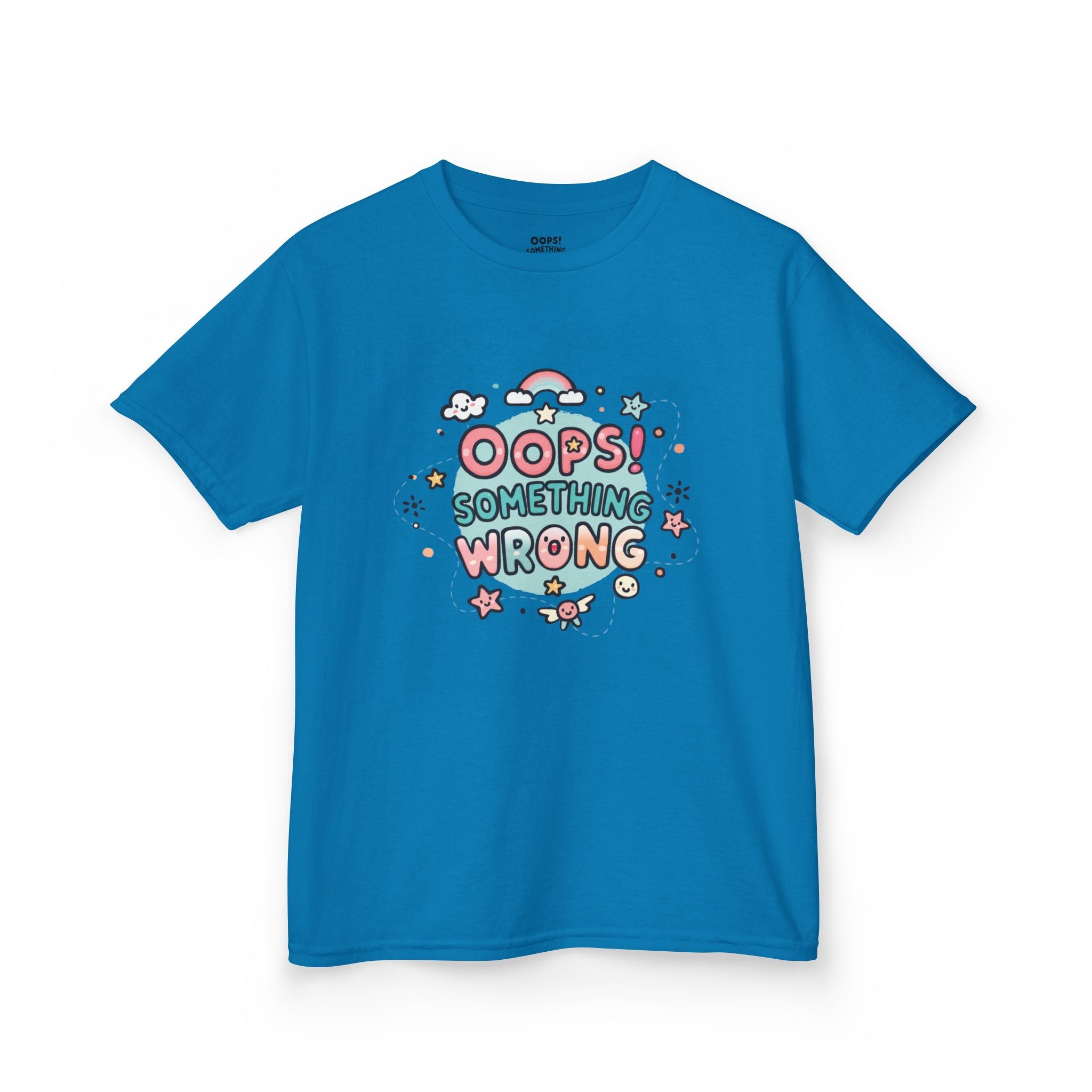 Oops! Something Wrong – Curious Minds - Kids Heavy Cotton™ Tee