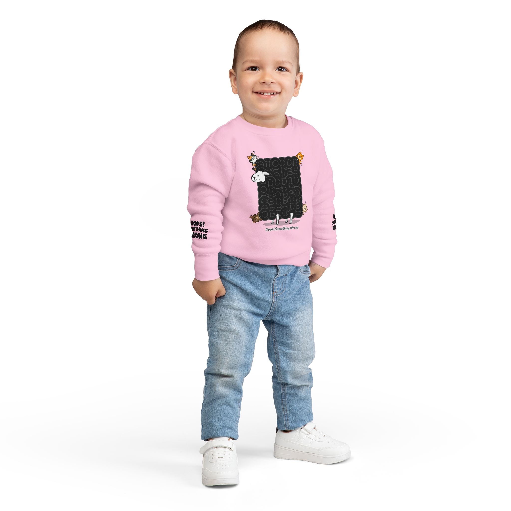 Black Sheep Maze Shirt – Interactive Puzzle Kids Toddler Sweatshirt for Kids