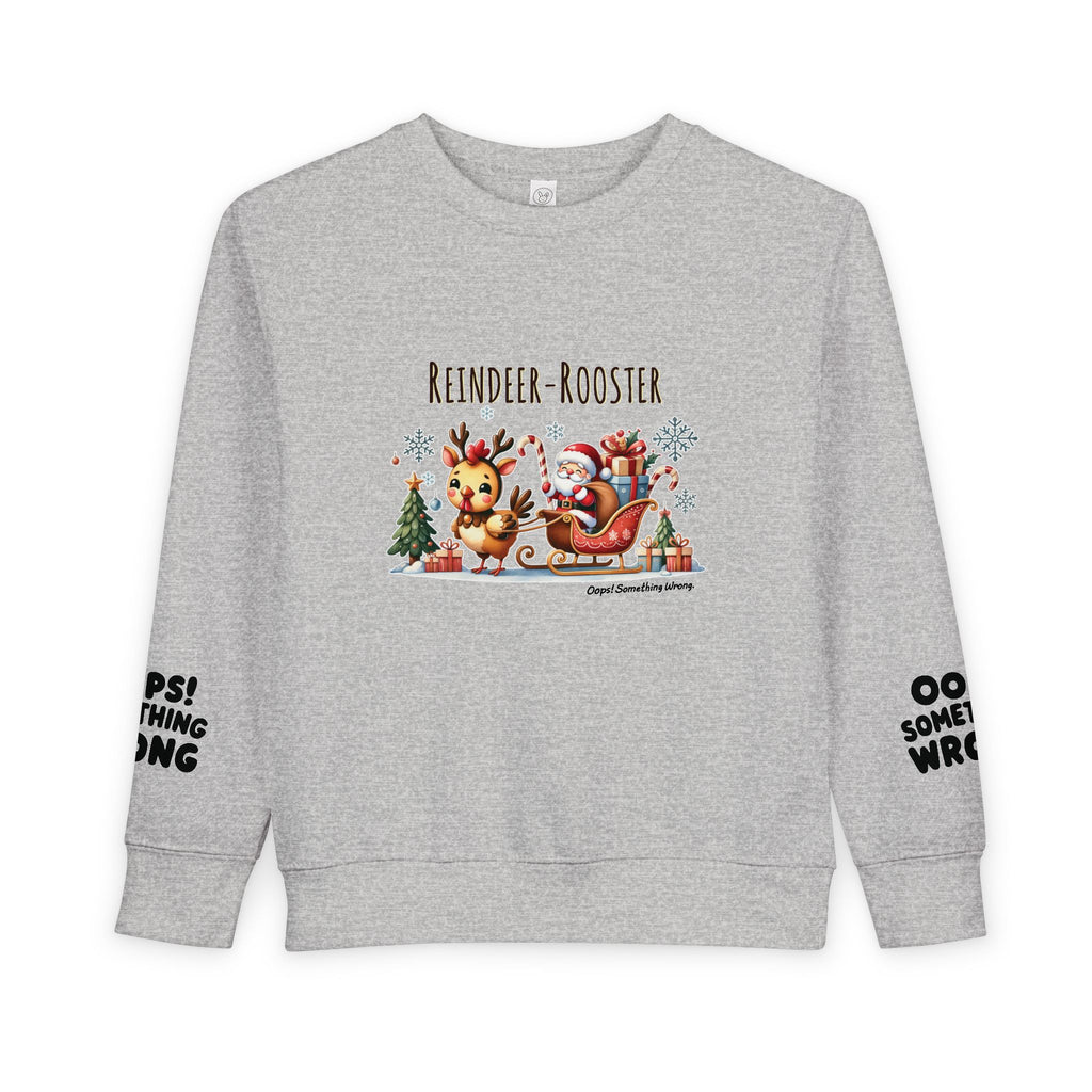 🏷️ 20% OFF | Reindeer-Rooster  A Funny Christmas Sweatshirt** 🦌🐔