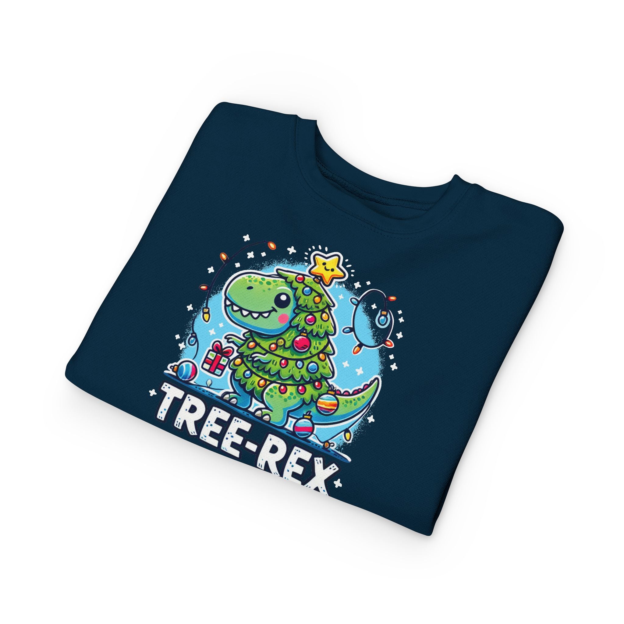 🏷️ 26% OFF | TREE-REX the Christmas Dino  A Cozy Holiday Sweatshirt🦖🎄