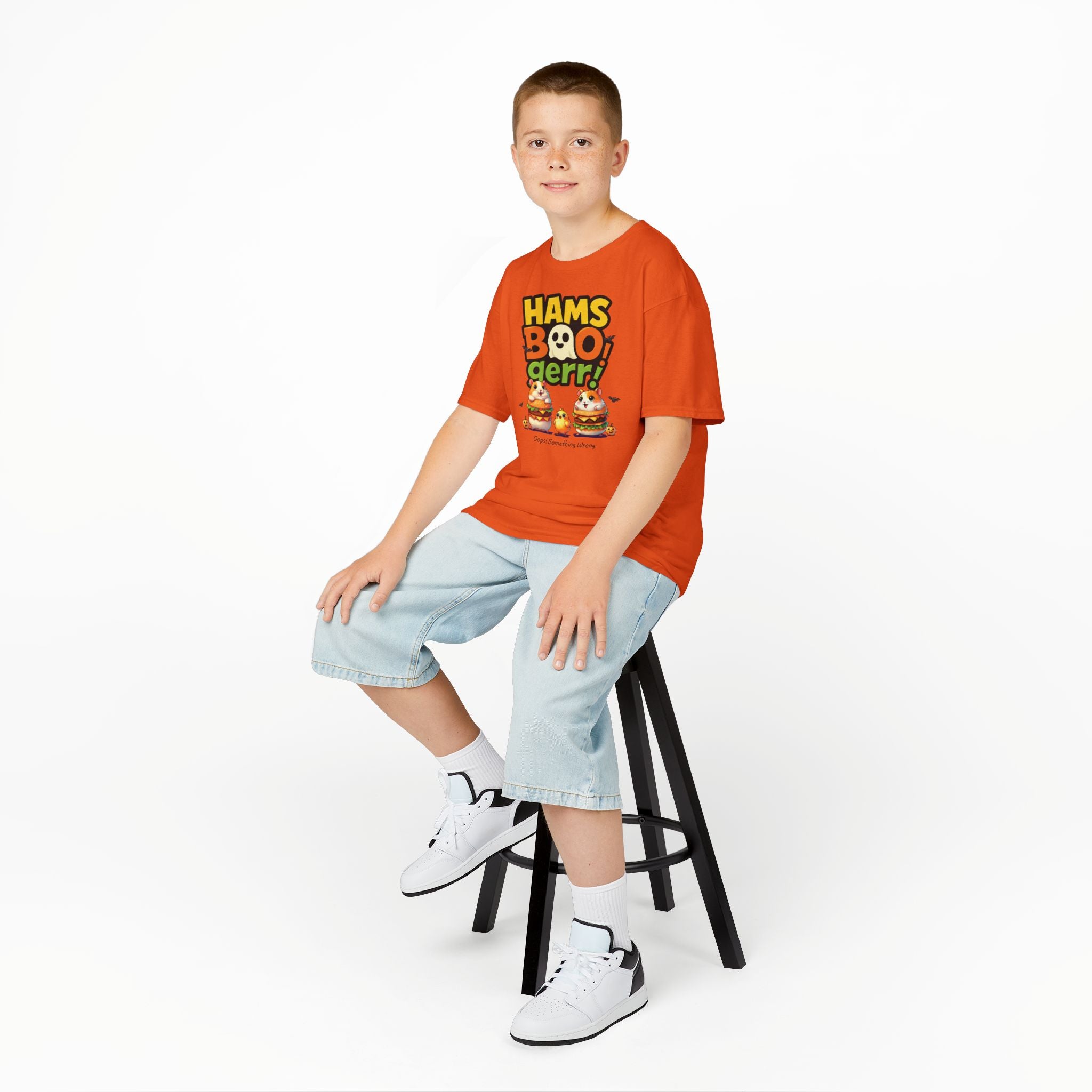HamsBOOger! Halloween Tee – Kids Heavy Cotton™ Tee