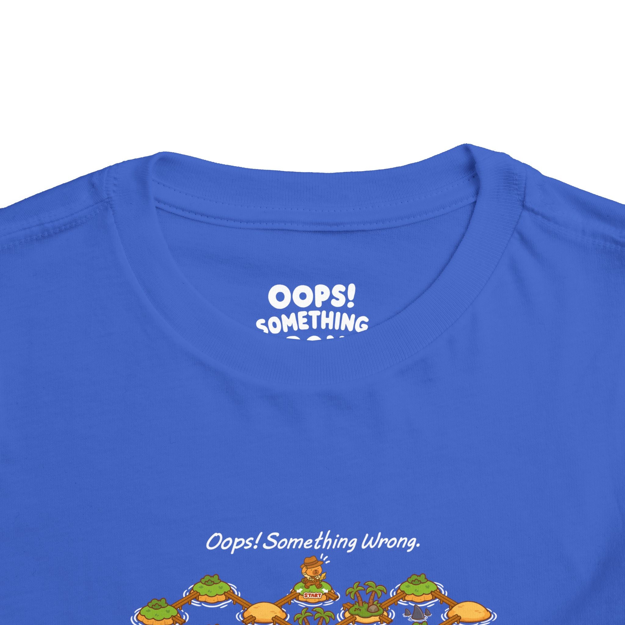Capybara Jones: Treasure Island Maze Tee - Kids Short Sleeve T-Shirt
