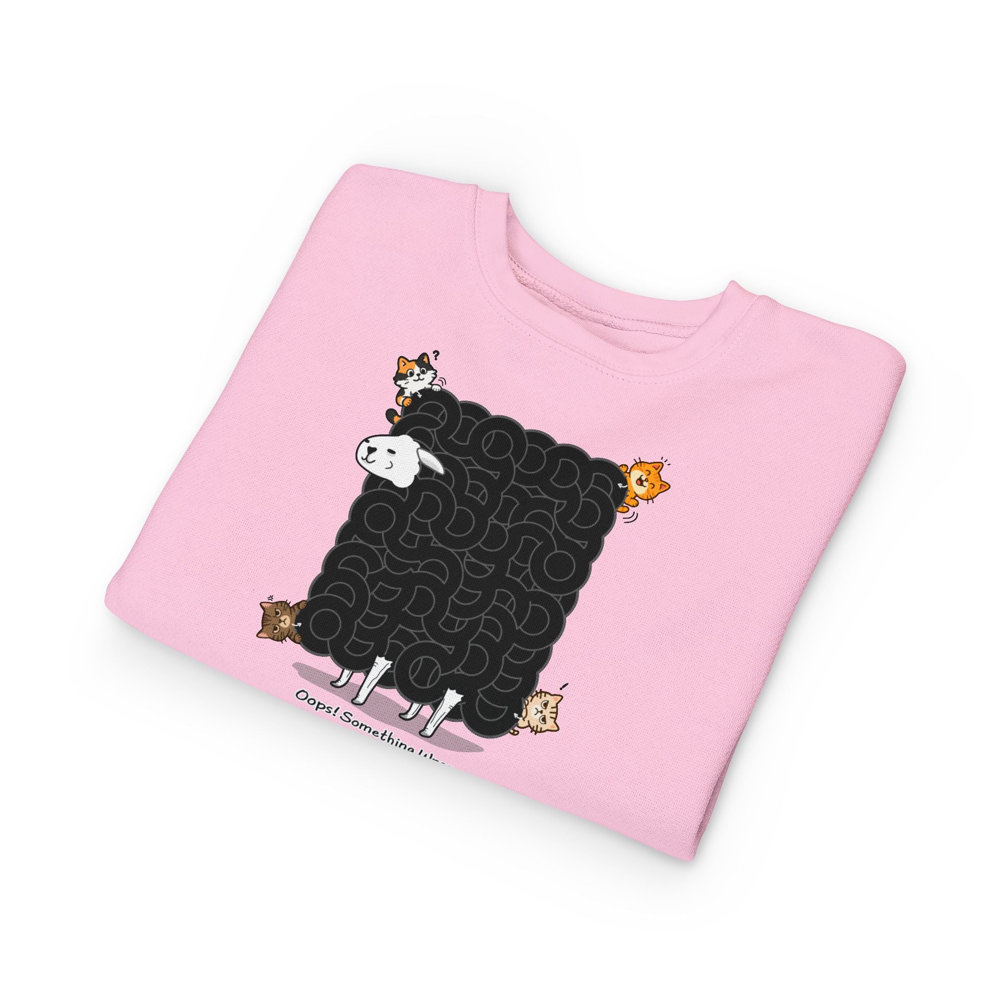 Black Sheep Maze Shirt – Interactive Puzzle Kids Toddler Sweatshirt for Kids