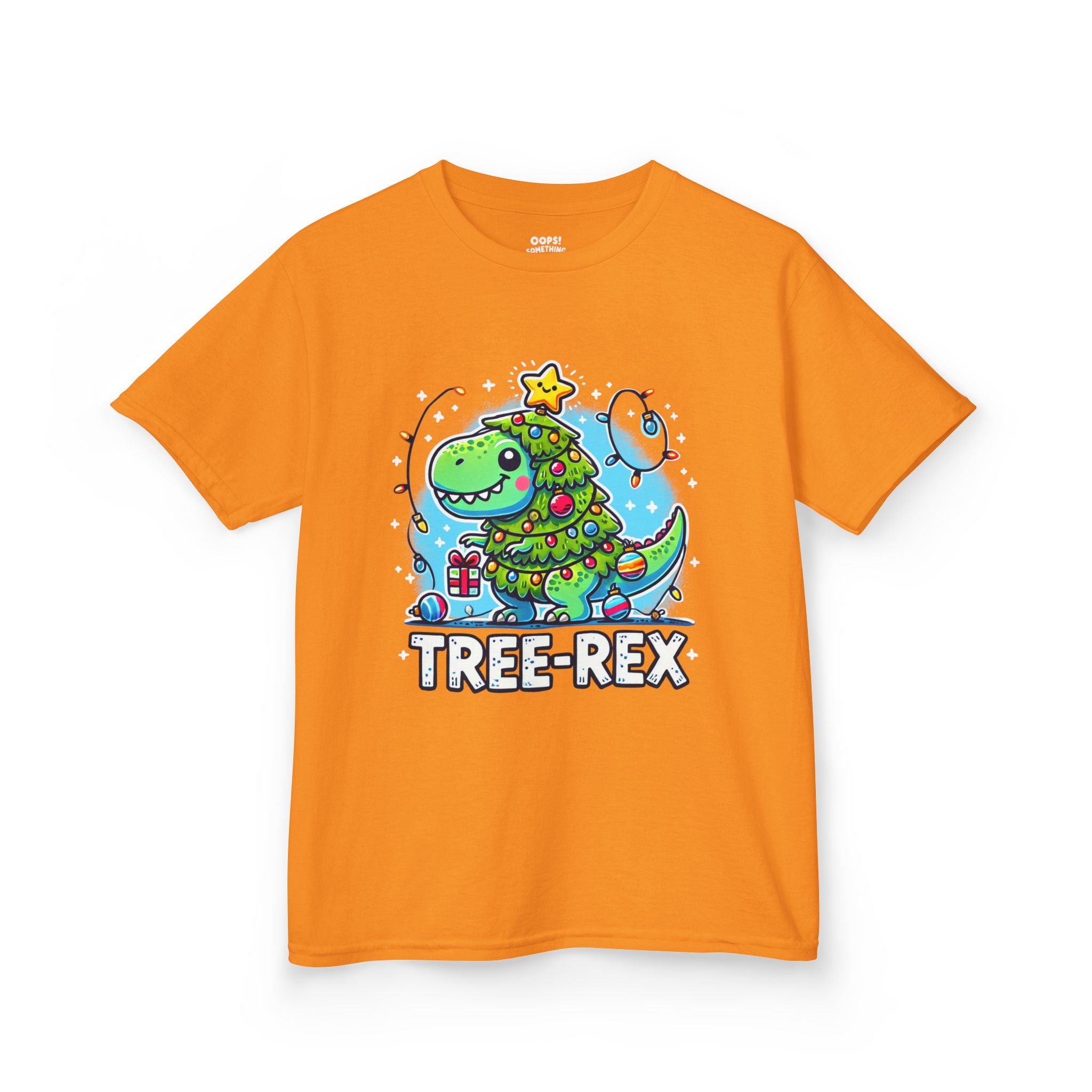 🏷️ 20% OFF | TREE-REX – Kids Heavy Cotton™ Tee🎄🦖
