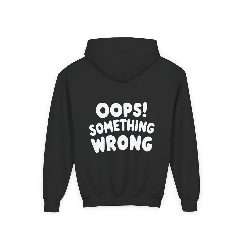 Pumpkin Maze Hoodie – Oops! Halloween Adventure - Kids Youth Hooded Sweatshirt🎃😵‍💫