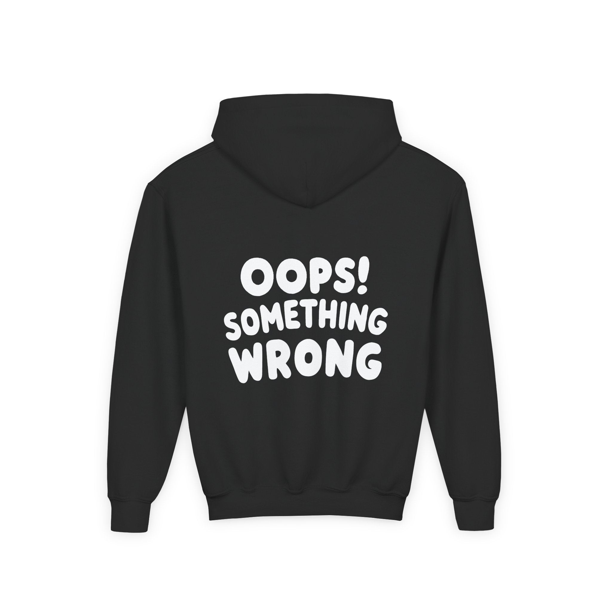 Pumpkin Maze Hoodie – Oops! Halloween Adventure - Kids Youth Hooded Sweatshirt🎃😵‍💫