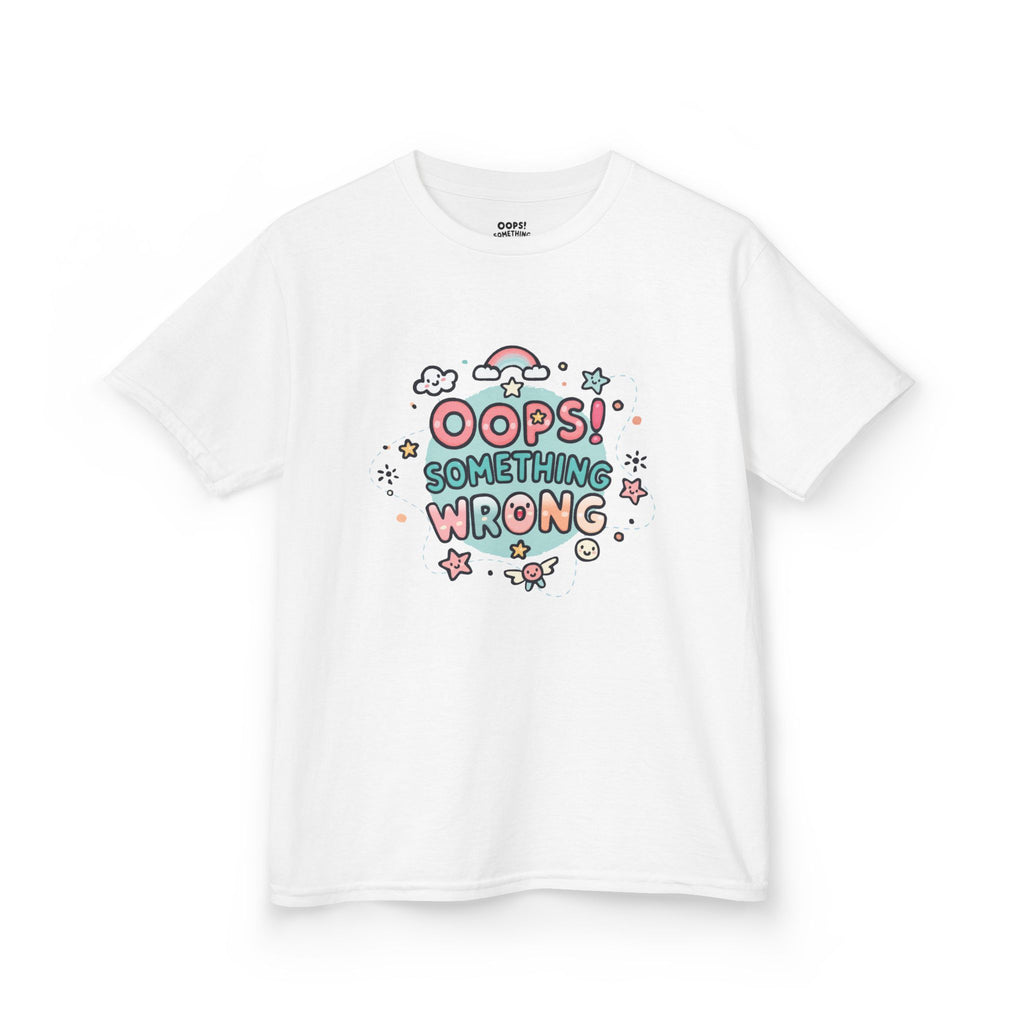 Oops! Something Wrong – Curious Minds - Kids Heavy Cotton™ Tee