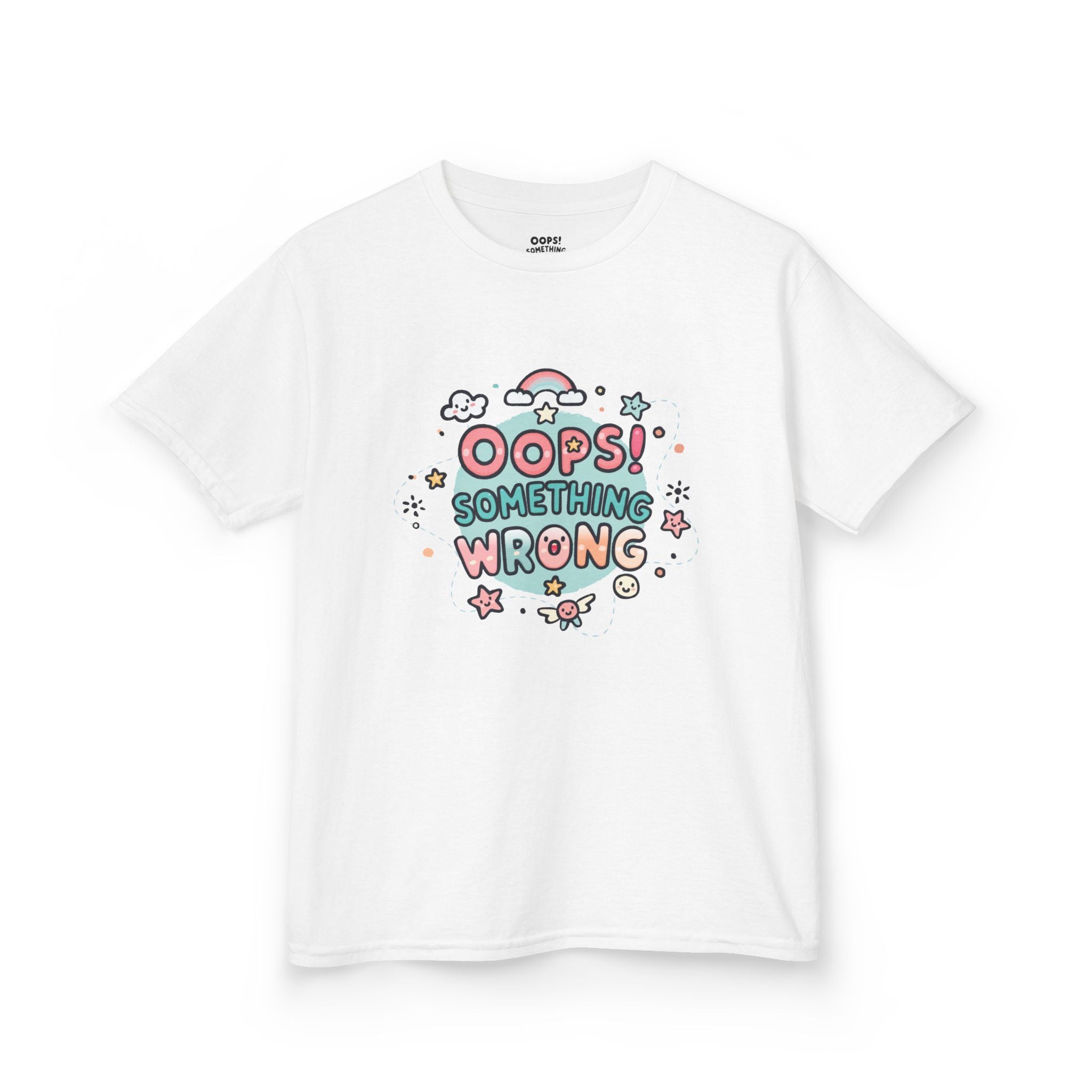 Oops! Something Wrong – Curious Minds - Kids Heavy Cotton™ Tee