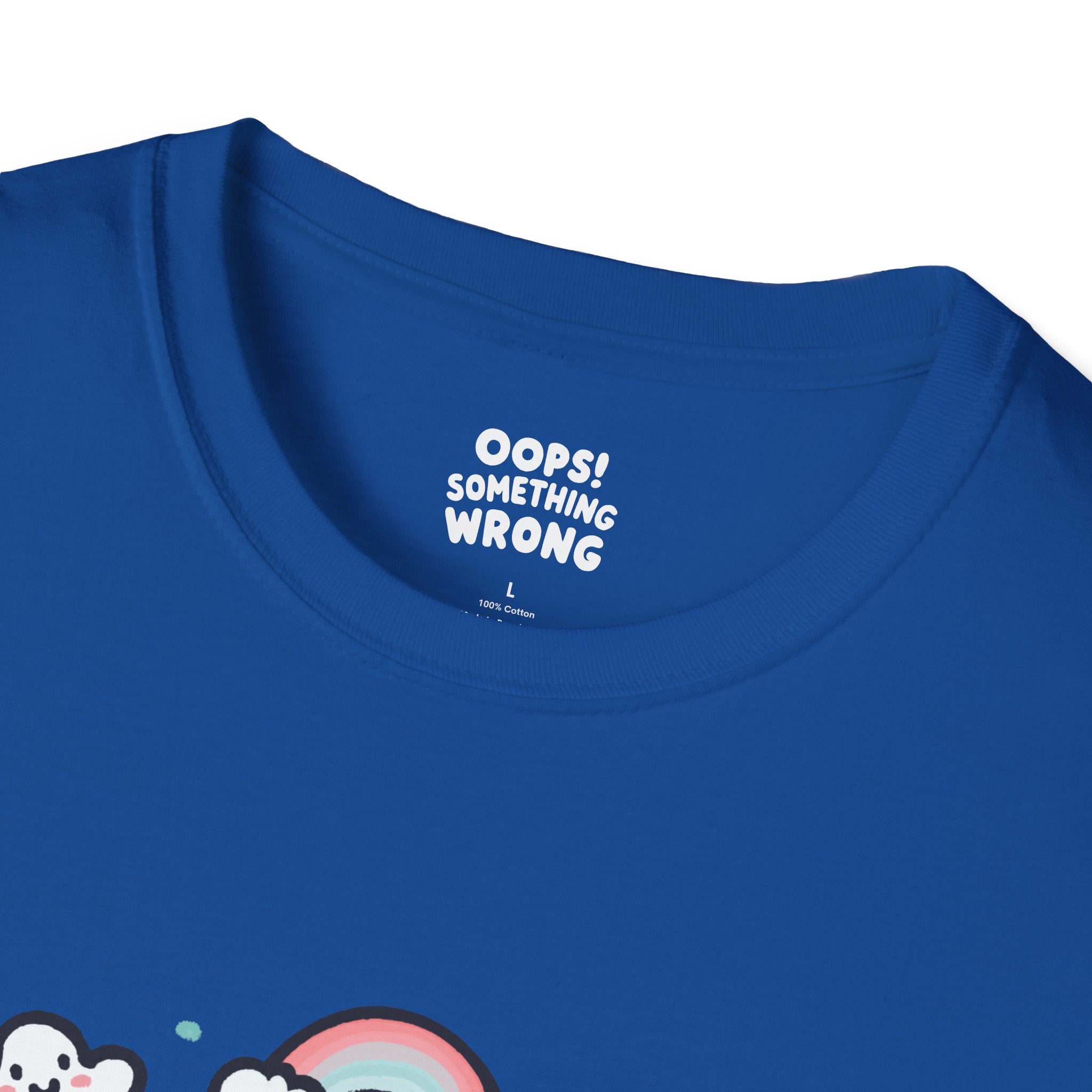 Oops! Something Wrong – Curious Minds Tee – Adult Unisex Softstyle👕