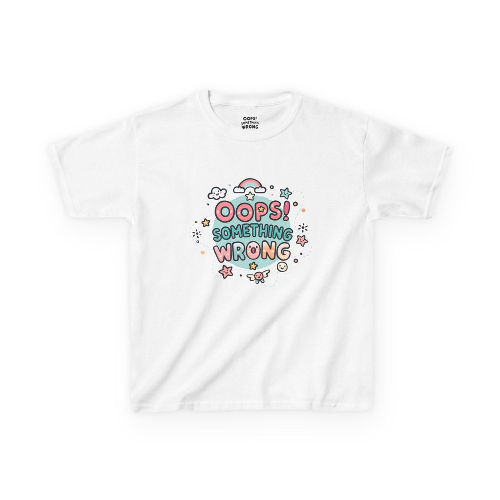 Oops! Something Wrong – Curious Minds - Kids Heavy Cotton™ Tee