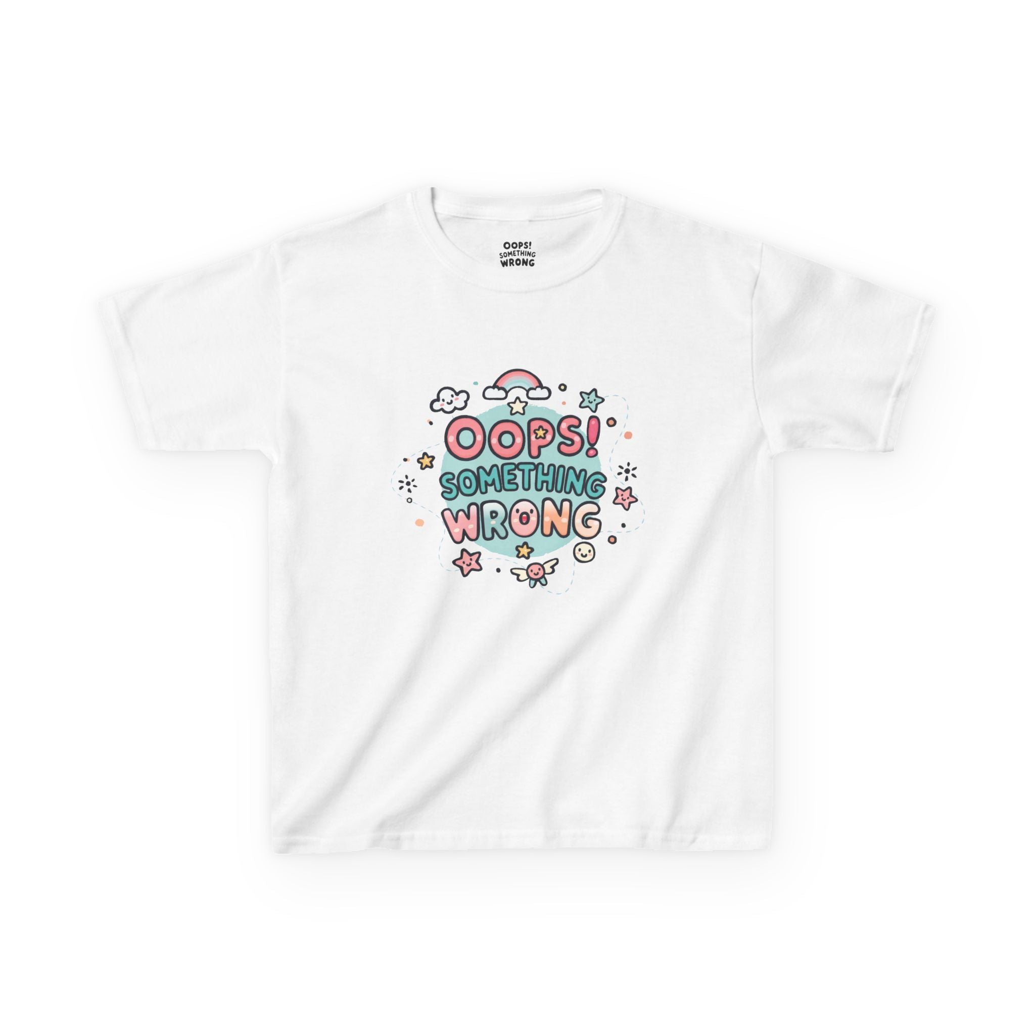 Oops! Something Wrong – Curious Minds - Kids Heavy Cotton™ Tee