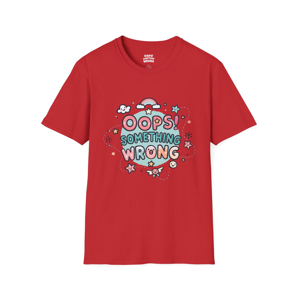 Oops! Something Wrong – Curious Minds Tee – Adult Unisex Softstyle👕
