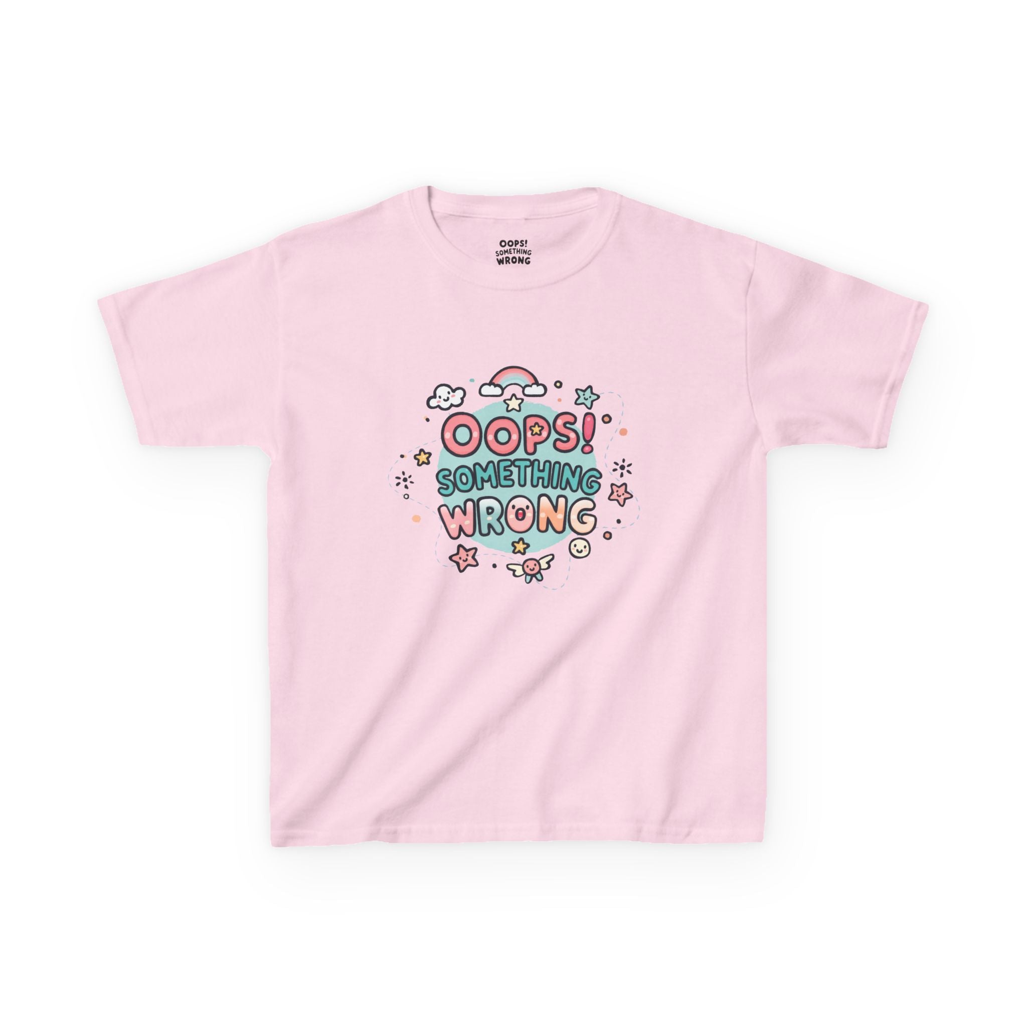 Oops! Something Wrong – Curious Minds - Kids Heavy Cotton™ Tee