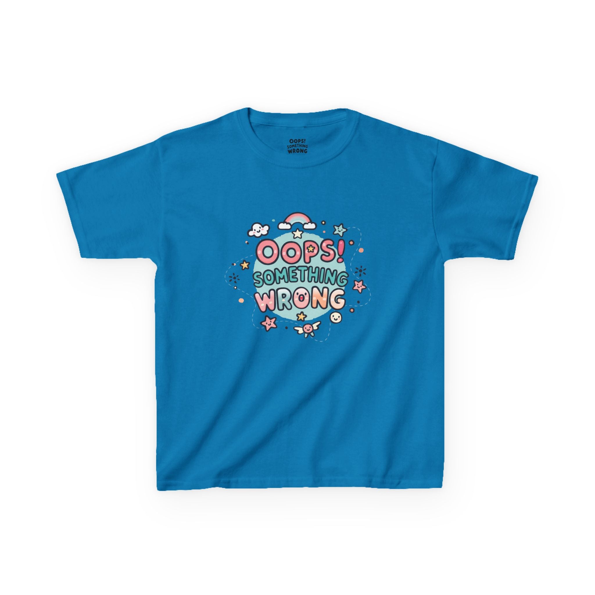 Oops! Something Wrong – Curious Minds - Kids Heavy Cotton™ Tee