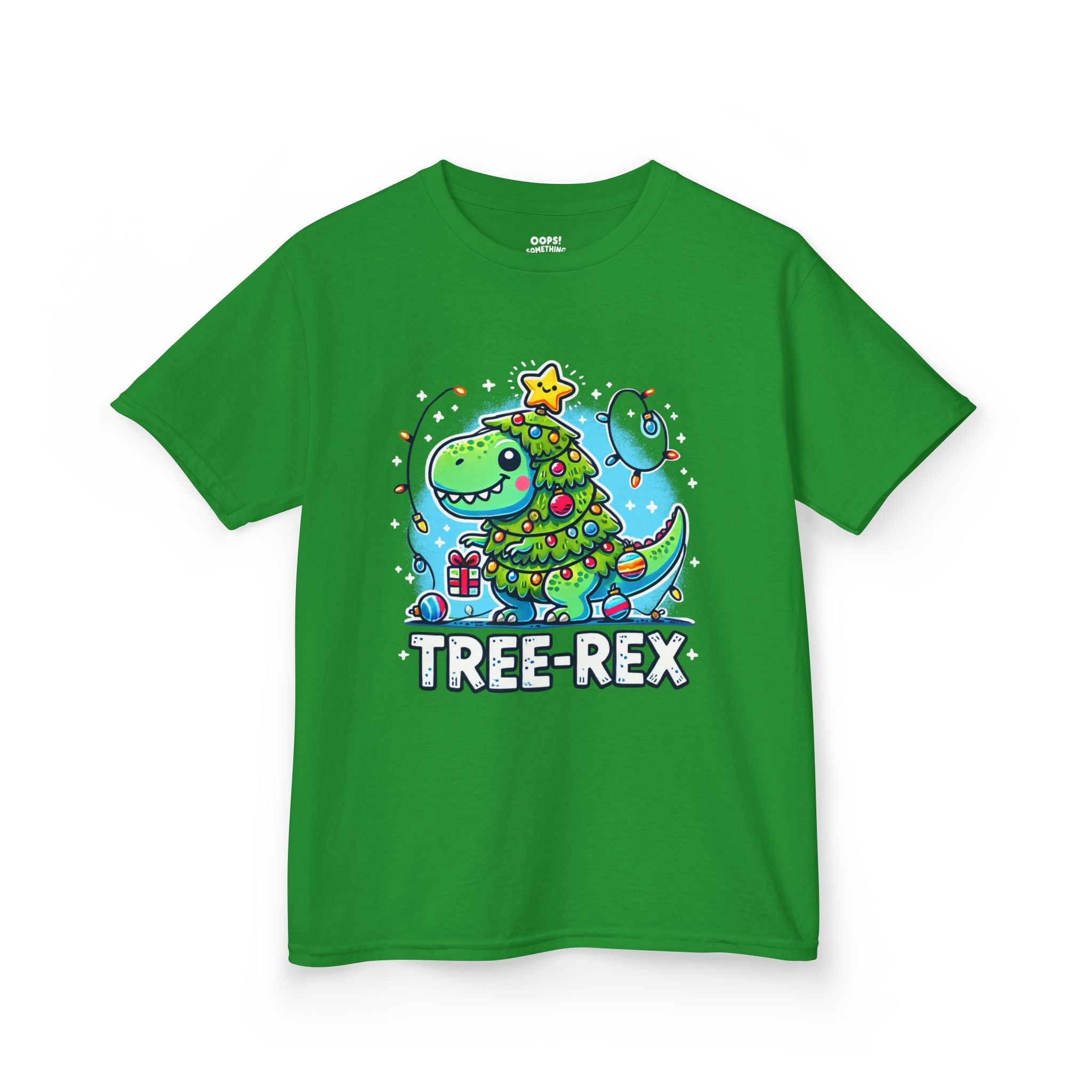 🏷️ 20% OFF | TREE-REX – Kids Heavy Cotton™ Tee🎄🦖