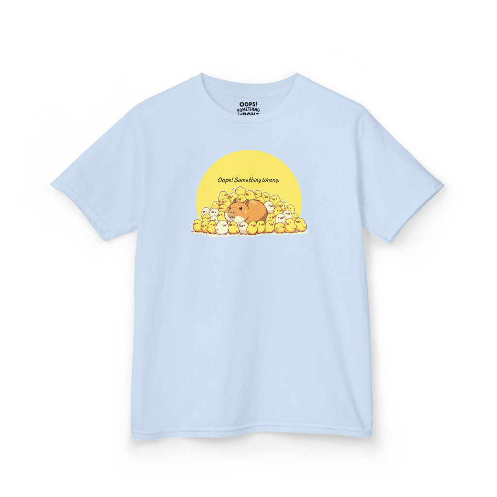 Capybara Among Chicks Tee - Kids Heavy Cotton™ Tee