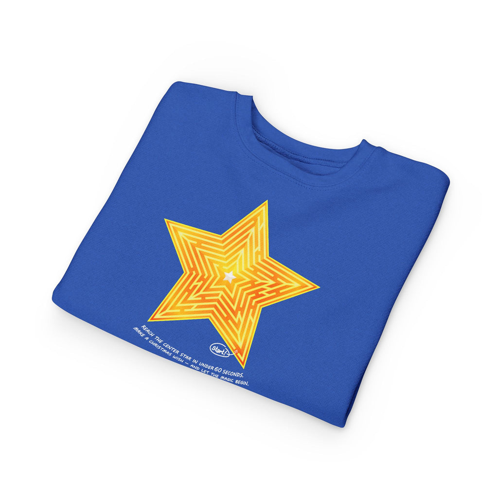 🏷️ 26% OFF | Wish-Granting Star Maze – The Playable Christmas Sweatshirt!⭐🧩✨