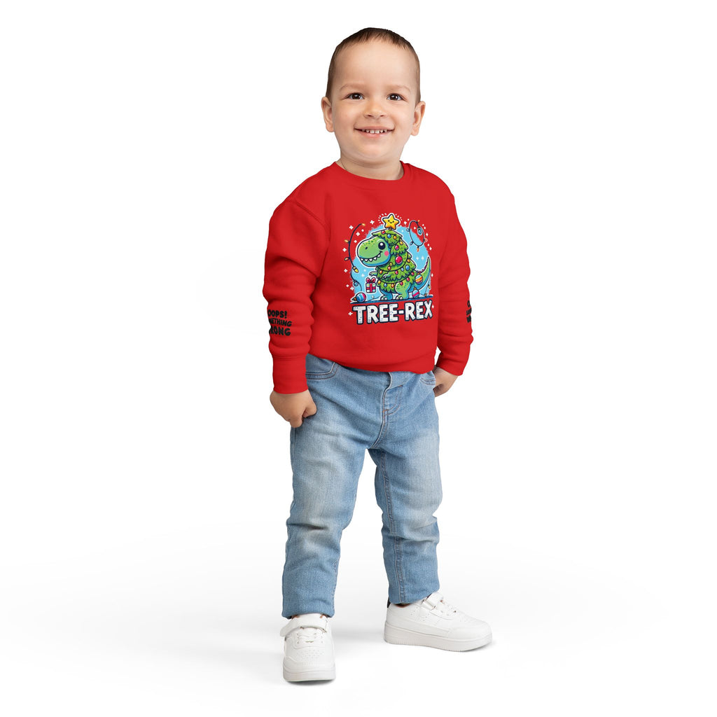 🏷️ 26% OFF | TREE-REX the Christmas Dino  A Cozy Holiday Sweatshirt🦖🎄