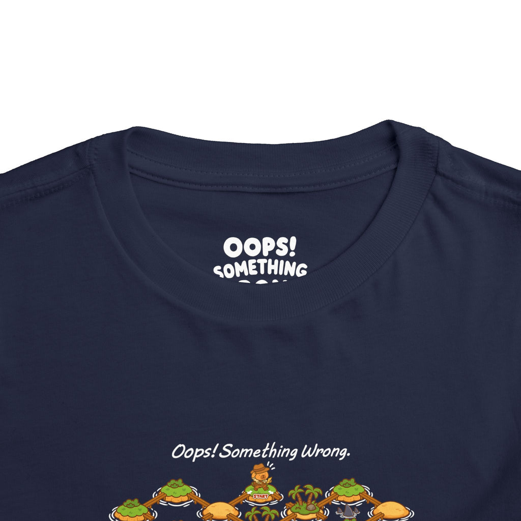 Capybara Jones: Treasure Island Maze Tee - Kids Short Sleeve T-Shirt