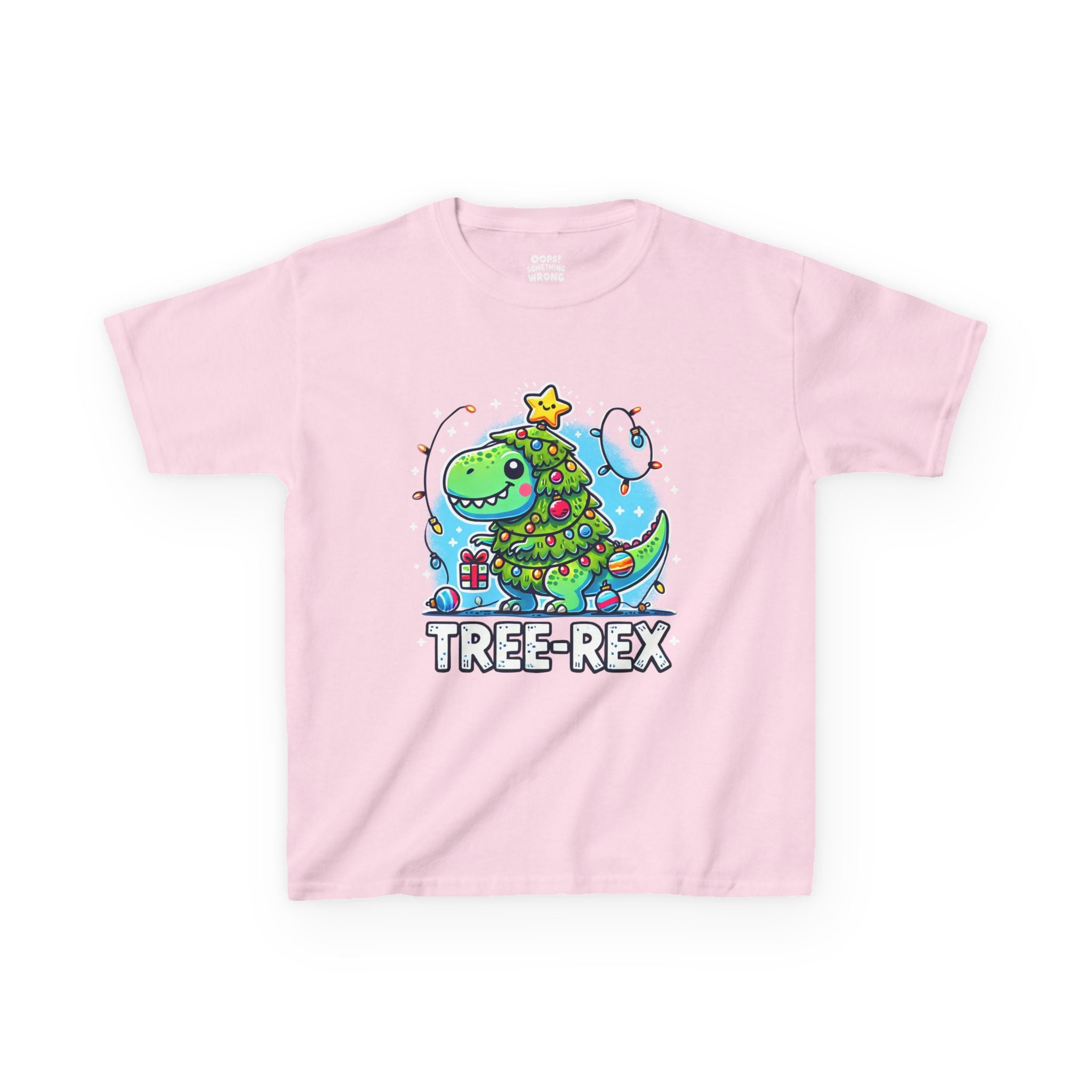 🏷️ 20% OFF | TREE-REX – Kids Heavy Cotton™ Tee🎄🦖