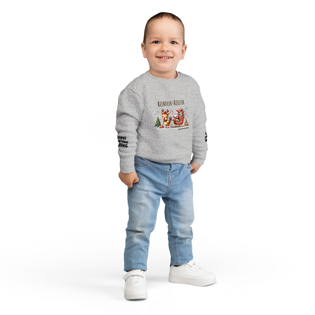 🏷️ 20% OFF | Reindeer-Rooster  A Funny Christmas Sweatshirt** 🦌🐔