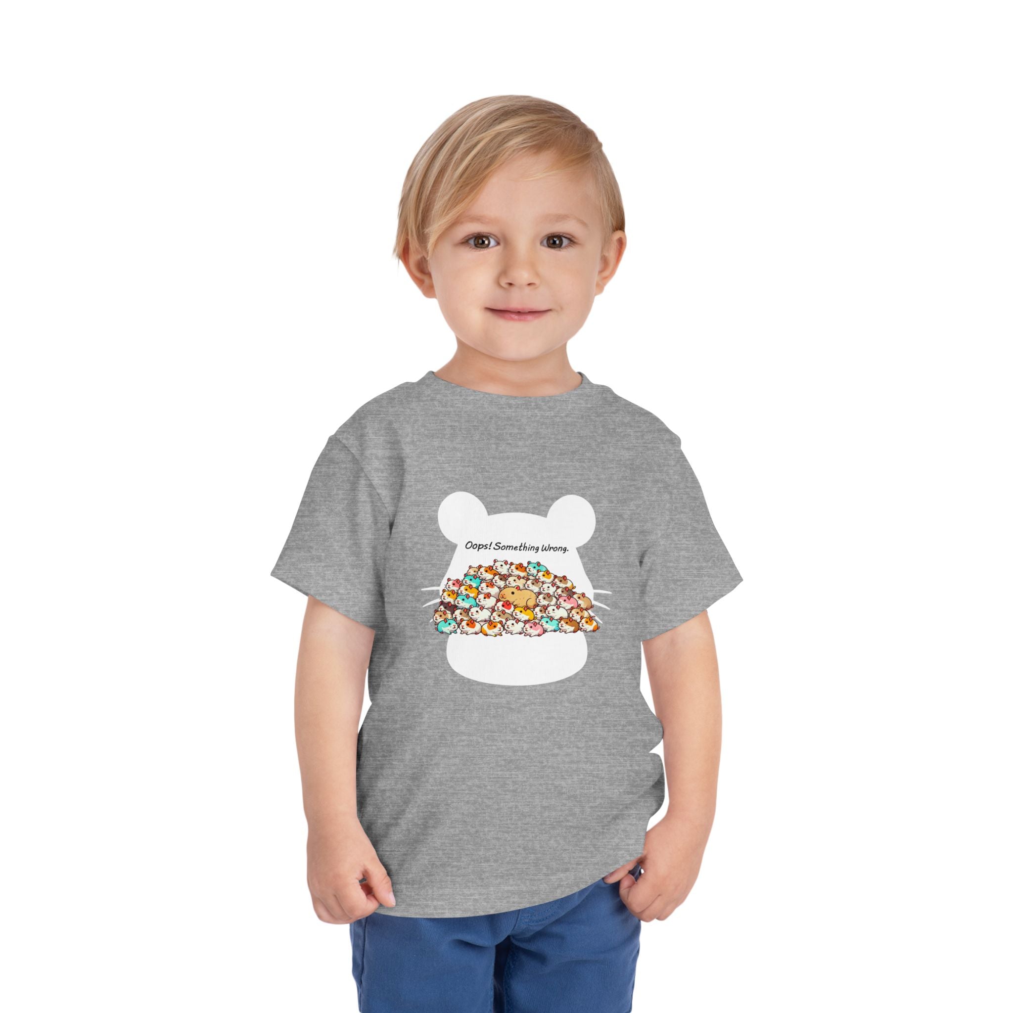 Hidden Capybara Tee - Kids Short Sleeve T-Shirt
