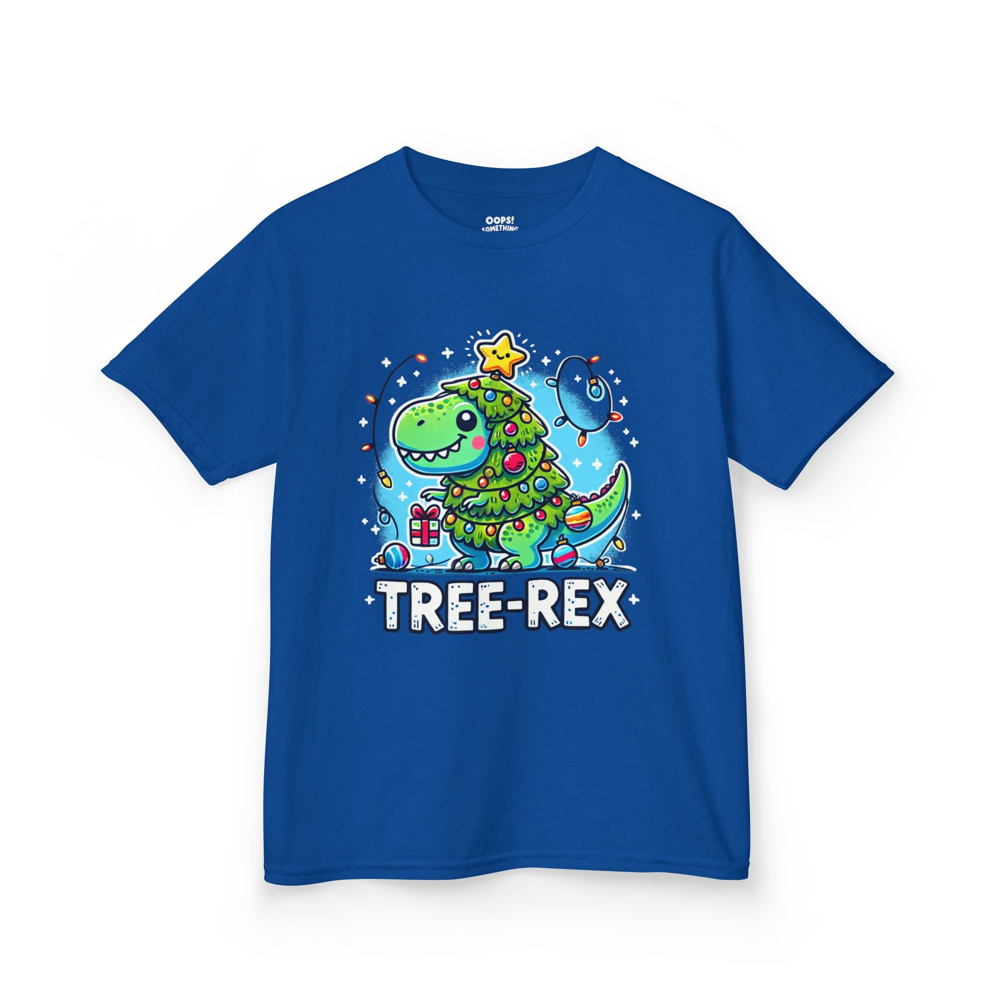 🏷️ 20% OFF | TREE-REX – Kids Heavy Cotton™ Tee🎄🦖