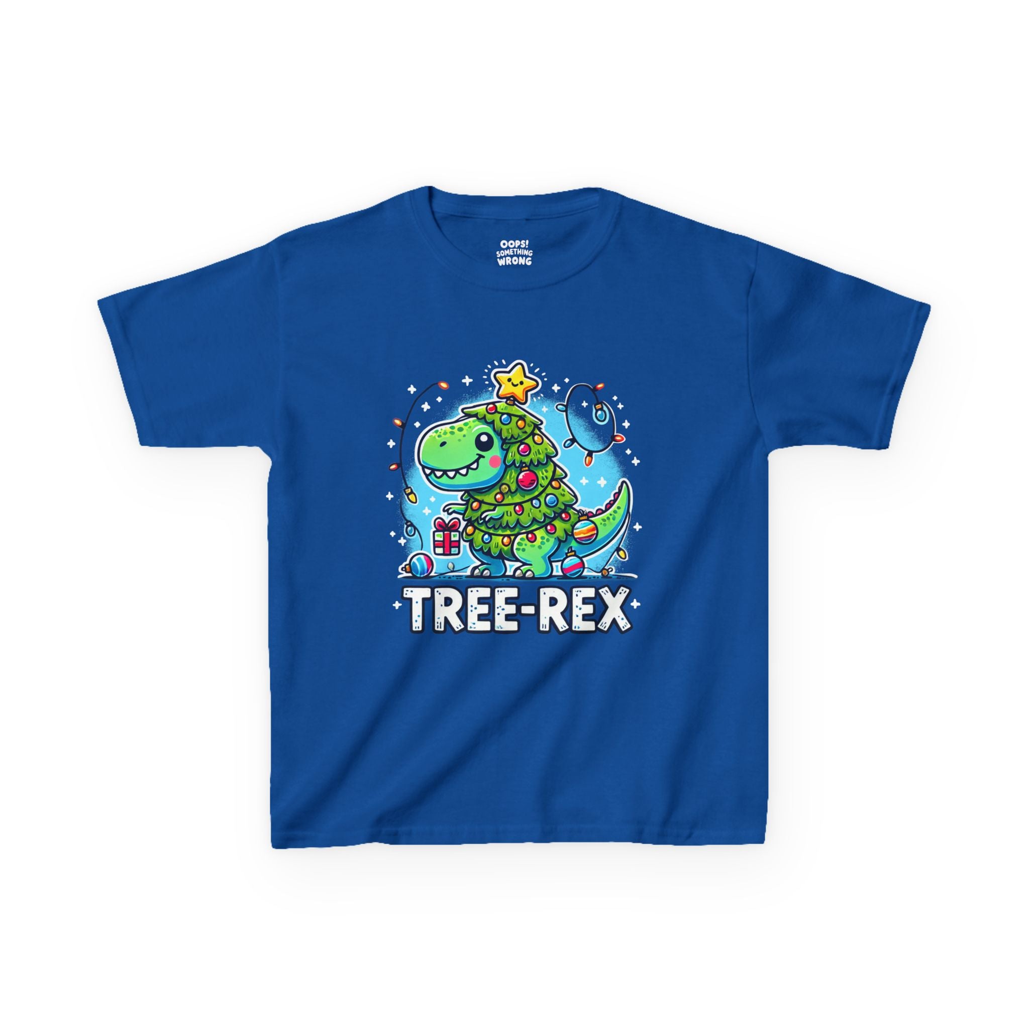 🏷️ 20% OFF | TREE-REX – Kids Heavy Cotton™ Tee🎄🦖