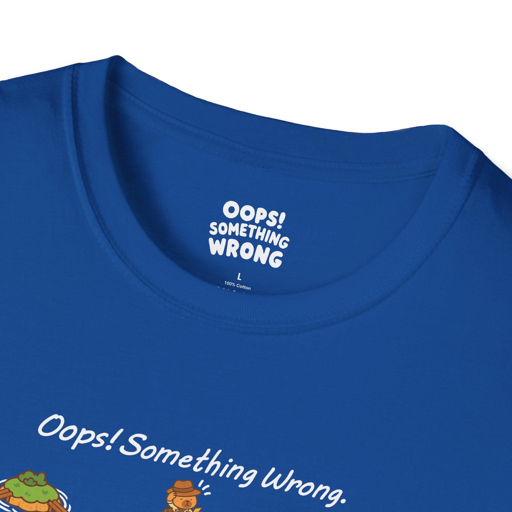 Capybara Jones: Treasure Island Maze Game Tee – Adult Unisex Softstyle