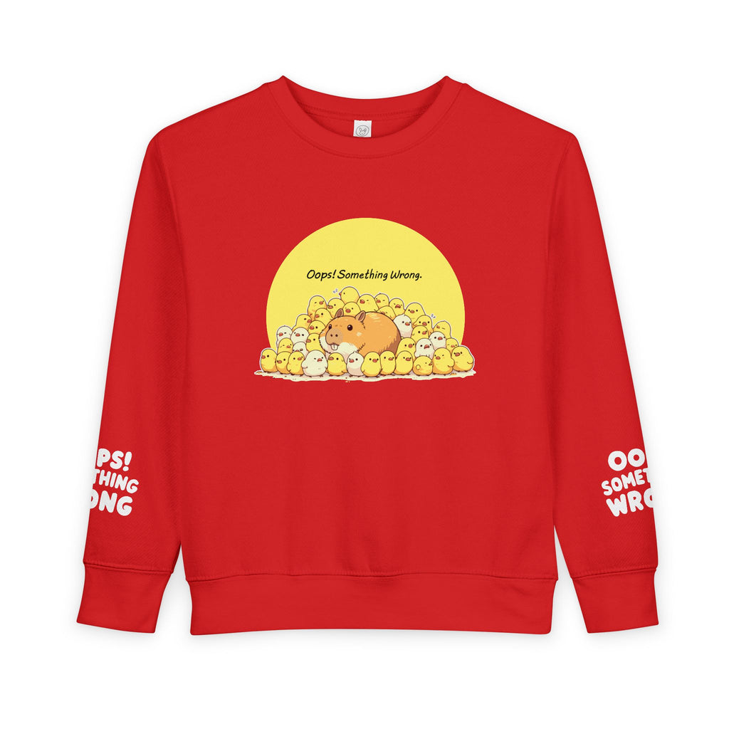 Playful Toddler Sweatshirt with Adorable Design – Perfect for Kids, Playtime, Birthdays, and Holidays!