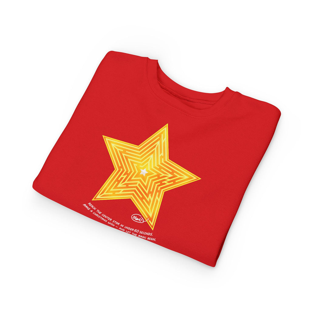 Wish-Granting Star Maze – The Playable Christmas Sweatshirt!⭐🧩✨