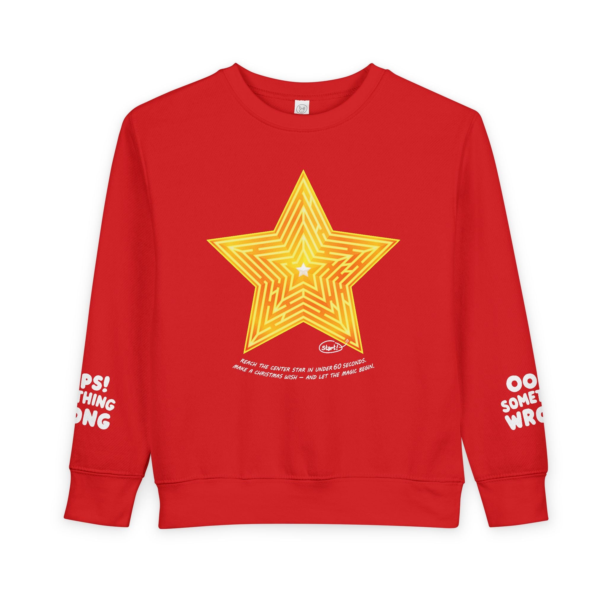 🏷️ 26% OFF | Wish-Granting Star Maze – The Playable Christmas Sweatshirt!⭐🧩✨