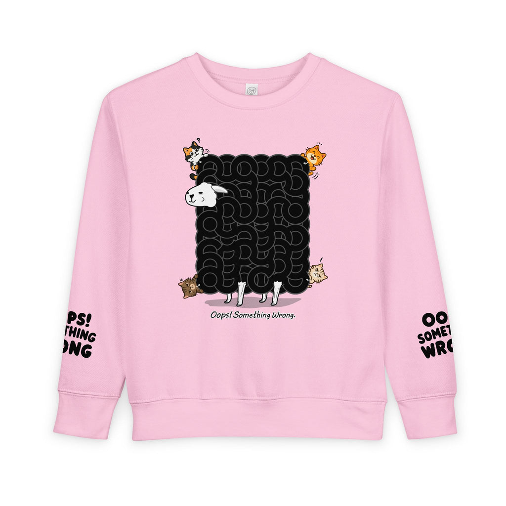 Black Sheep Maze Shirt – Interactive Puzzle Kids Toddler Sweatshirt for Kids