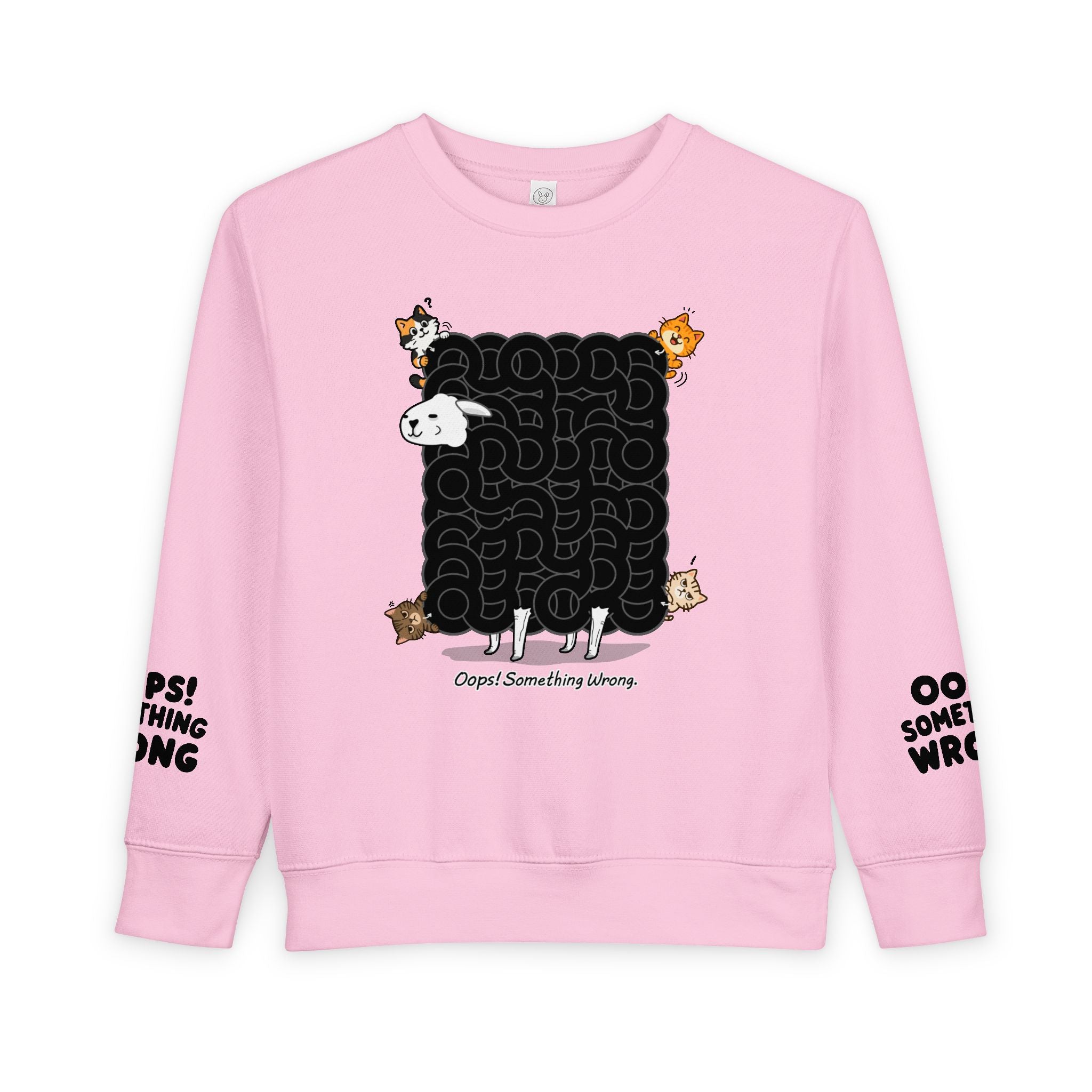 Black Sheep Maze Shirt – Interactive Puzzle Kids Toddler Sweatshirt for Kids