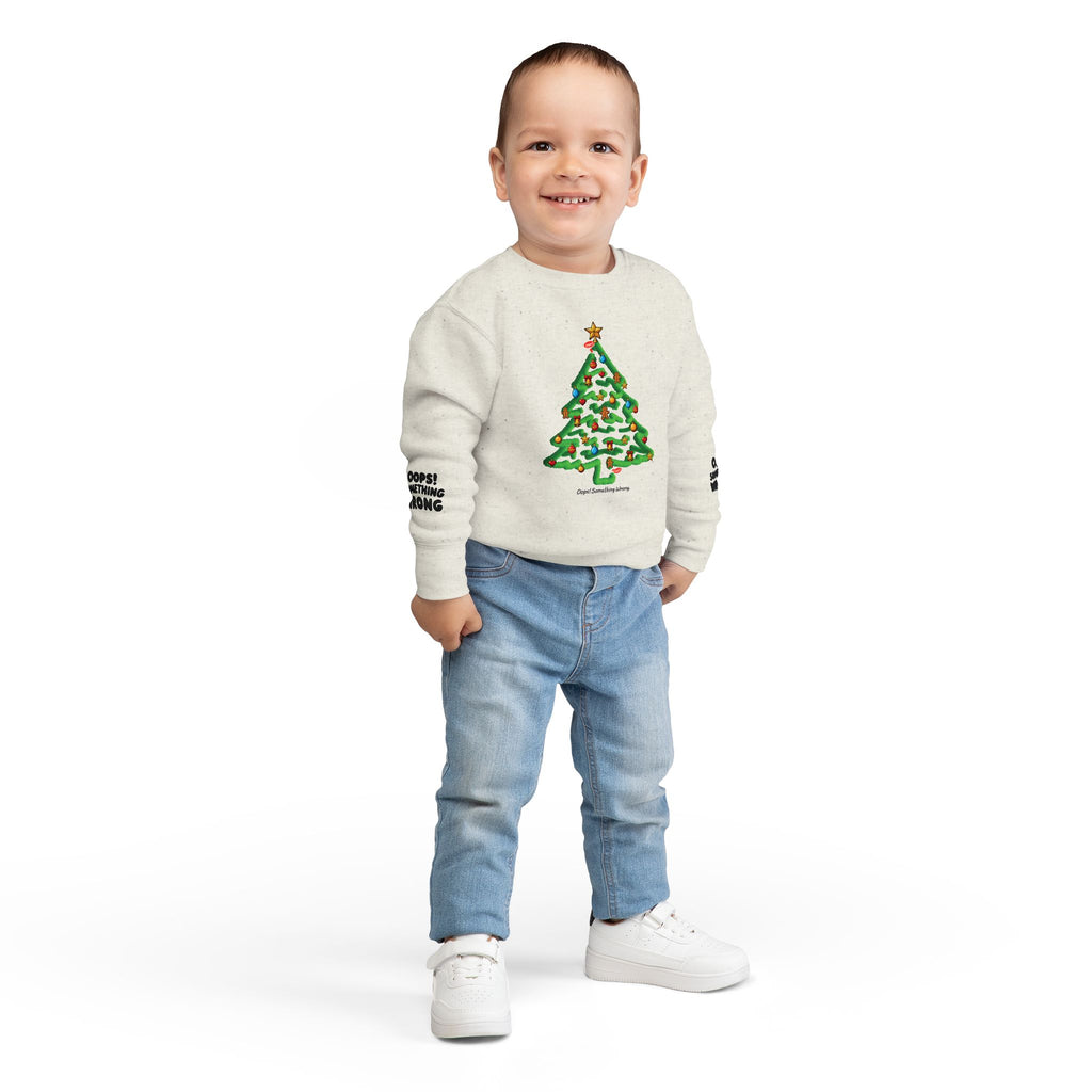 🏷️ 20% OFF | Oops! Maze Christmas Tree Sweatshirt – Playable Holiday Edition!🎄🧩✨
