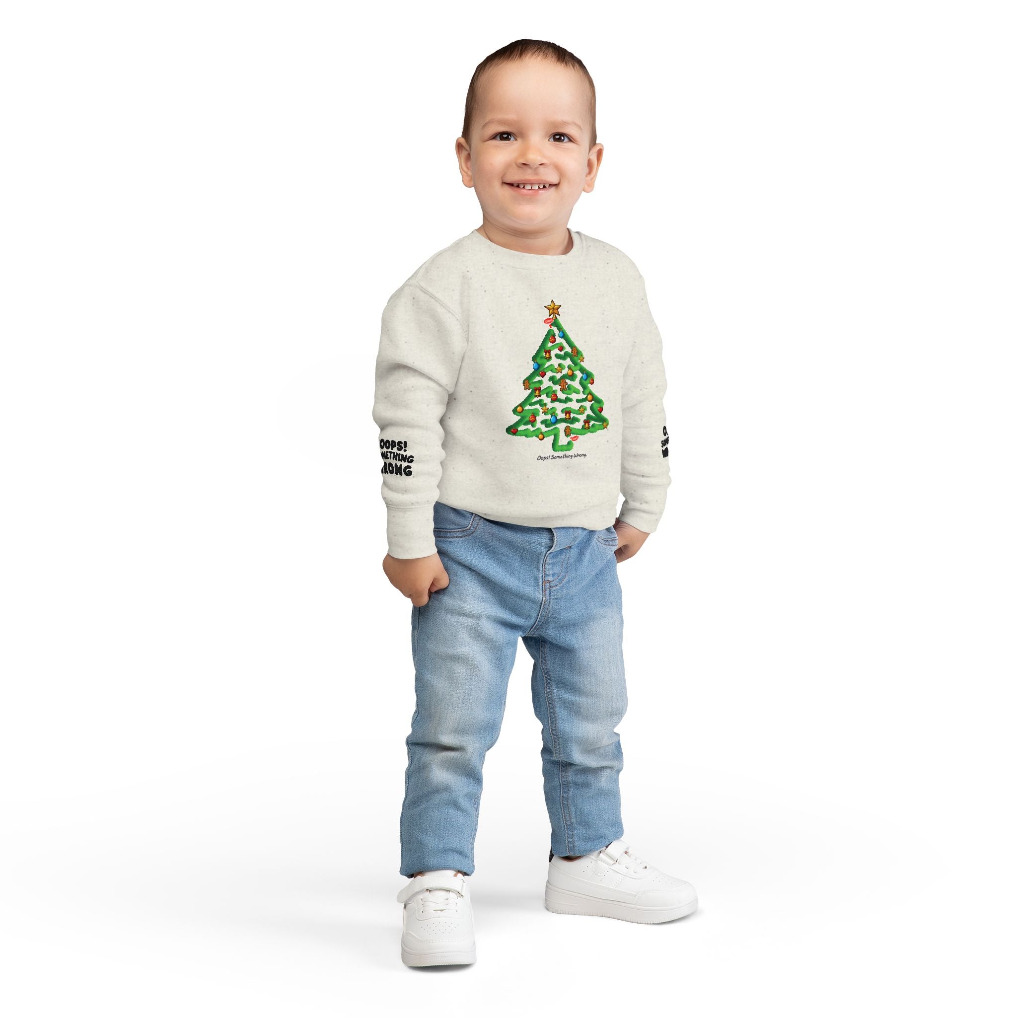 🏷️ 20% OFF | Oops! Maze Christmas Tree Sweatshirt – Playable Holiday Edition!🎄🧩✨