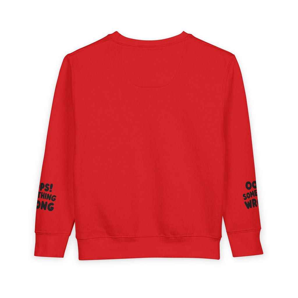 HamsBOOger! Halloween Toddler Sweatshirt – Spooky Cute Trick or Treat with a Bite! 🎃🐹🍔