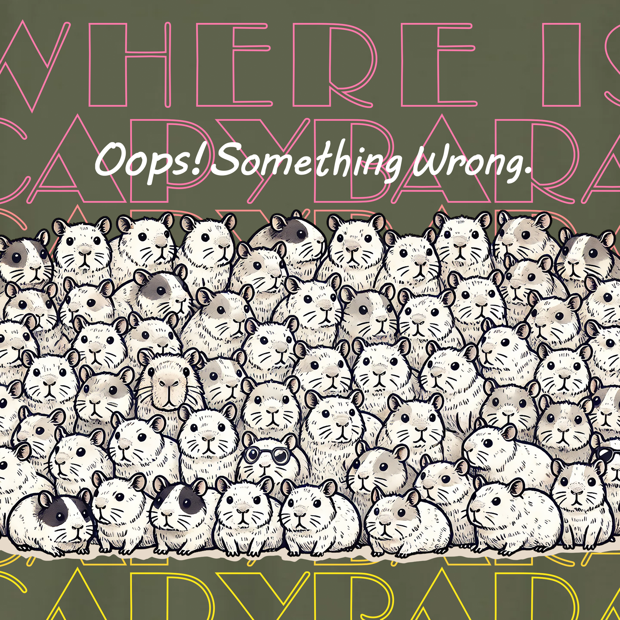 Where is Capybara? Tee – Kids Unisex Softstyle