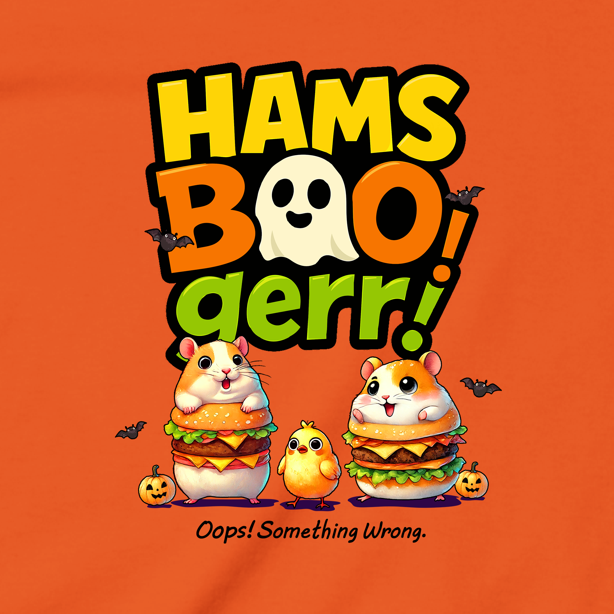 HamsBOOger! Halloween Tee – Kids Heavy Cotton™ Tee