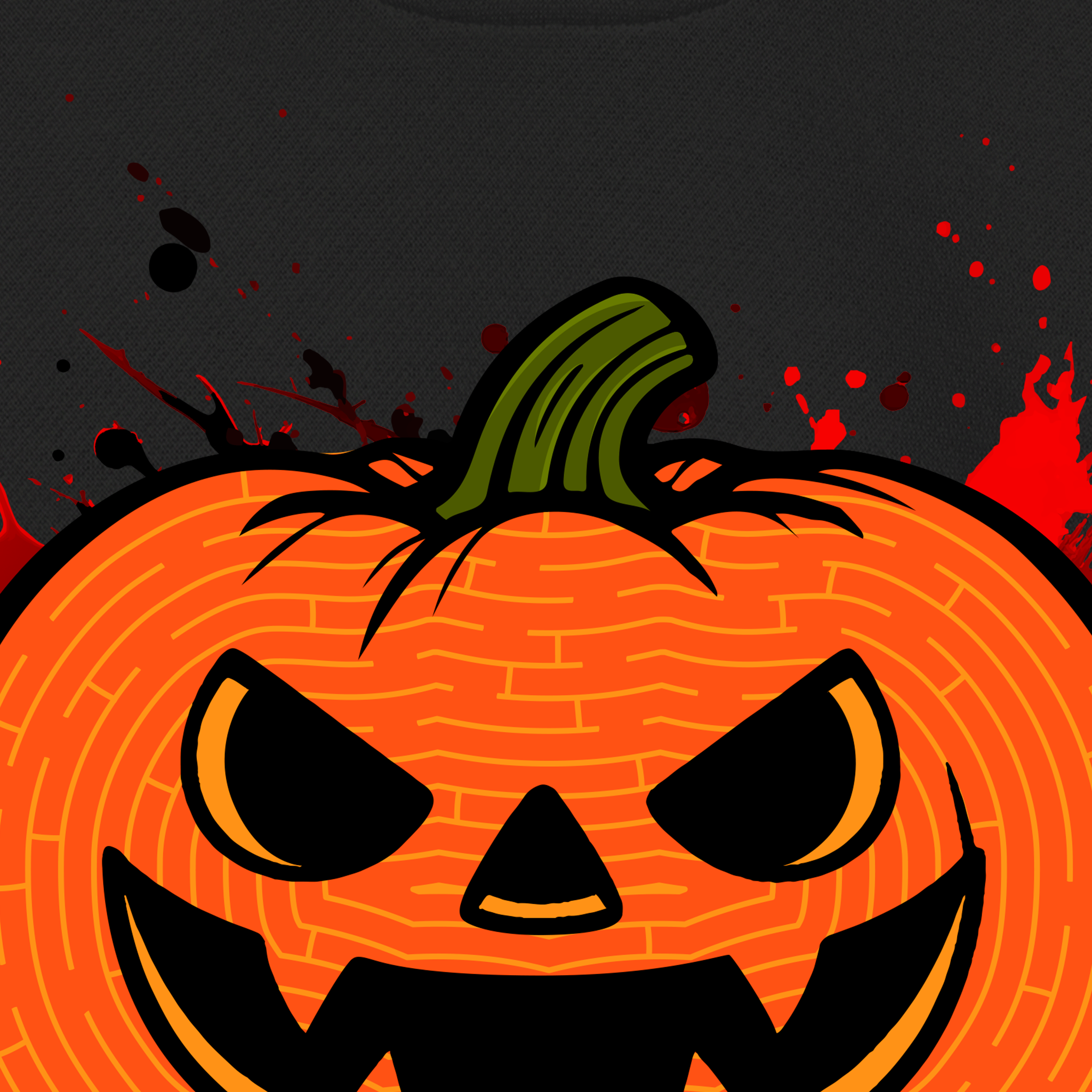 Pumpkin Maze Hoodie – Oops! Halloween Adventure - Kids Youth Hooded Sweatshirt🎃😵‍💫